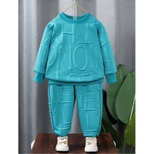 NWT HIBOBI UNISEX 2Pcs‎ Toddler Tracksuit Set Size 2-3Y